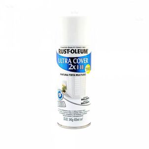 Spray Aerosol Ultra Cover 2x Blanco Brillante Rust Oleum